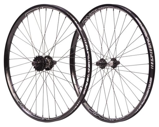 Paire de Roues Stay Strong Reactiv Race V2 Disc 6 Trous | 24'' | 36H