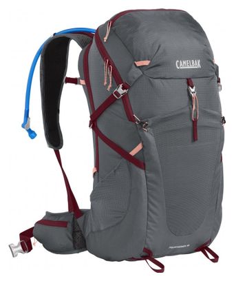 Camelbak Fourteener 30L Women's Hiking Bag + 3L Water Pocket Grau/Bordeaux