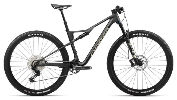 Orbea Oiz M30 Volledig geveerde MTB Shimano Deore/SLX 12S 29'' Poederzwart 2024