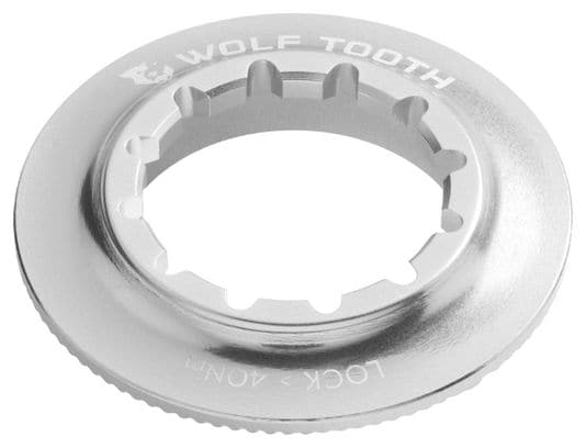 Ecrou Centerlock Wolf Toolth Interne Raw Silver 