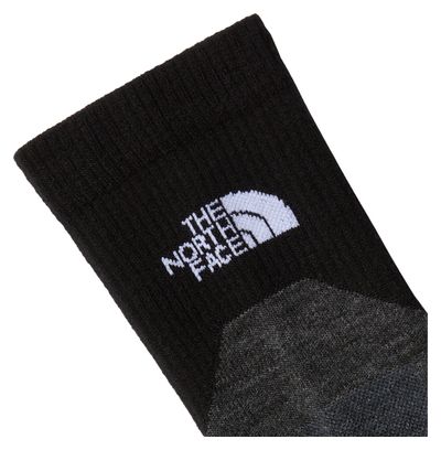 Calcetines unisex The North Face Hiking Crew Negro/Gris