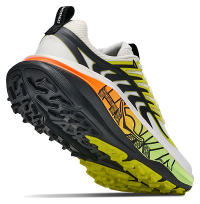 Chaussures Trail Hoka Stinson 8 Blanc/Jaune Femme