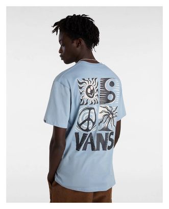 T-Shirt Vans Sunbaked Bleu