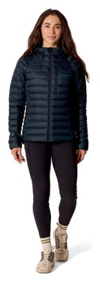 RAB Microlight Alpine Hoody Blue Women's Down Jacket