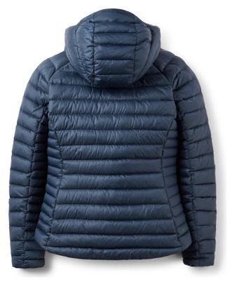 RAB Microlight Alpine Hoody Blue Women's Down Jacket
