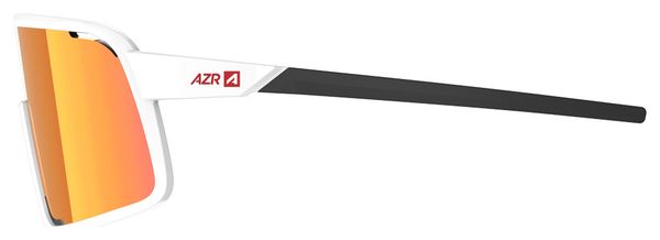 Set occhiali AZR Target RX bianco/rosa + lenti trasparenti
