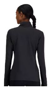 New Balance Sport Essentials Black Women's 1/2 Zip Top