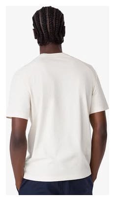 T-Shirt Manches Courtes Rapha Cotton Blanc/Beige