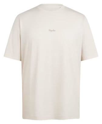 Maglietta Rapha in cotone a manica corta Bianco/Beige