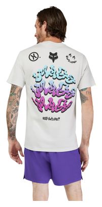 Fox Future Premium Korte Mouw T-shirt Wit