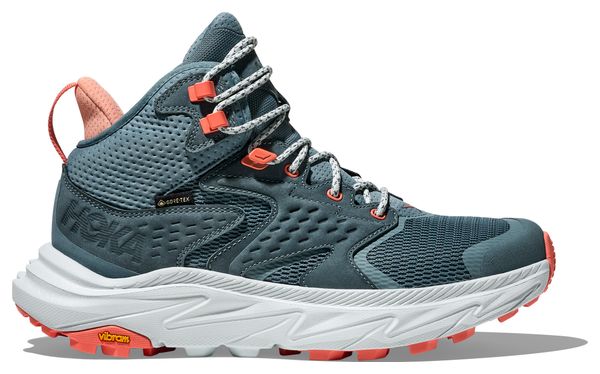 Hoka Anacapa 2 Mid GTX Blauw/Roos Buitenschoenen voor dames