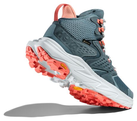 Hoka Anacapa 2 Mid GTX Blauw/Roos Buitenschoenen voor dames