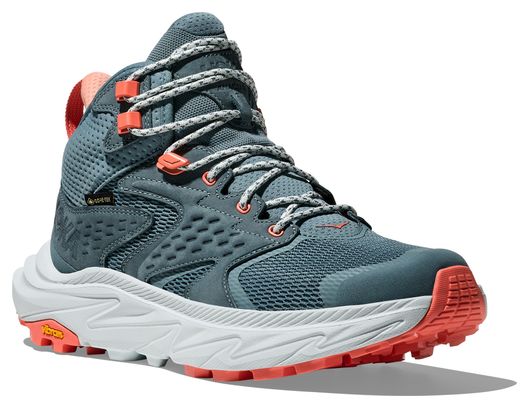 Hoka Anacapa 2 Mid GTX Blauw/Roos Buitenschoenen voor dames