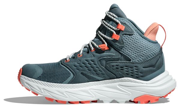 Hoka Anacapa 2 Mid GTX Blauw/Roos Buitenschoenen voor dames