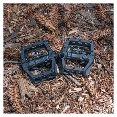 Paire de Pédales Automatiques avec Cages Funn Ripper2 Single Side Noir