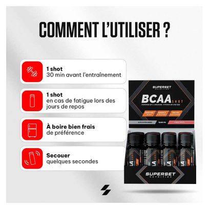 Bcaa Shot (12x60ml) - Superset Nutrition - Forest Fruit - Bcaa