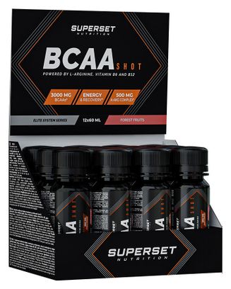 Bcaa Shot (12x60ml) - Superset Nutrition - Forest Fruit - Bcaa