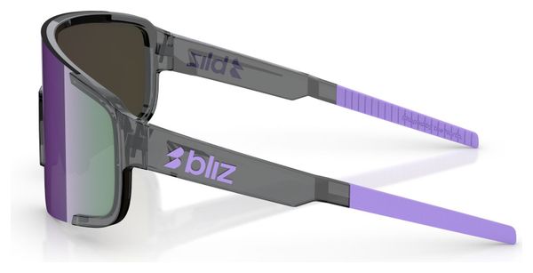 Occhiali da sole unisex Bliz P003 L Cristallo nero/viola