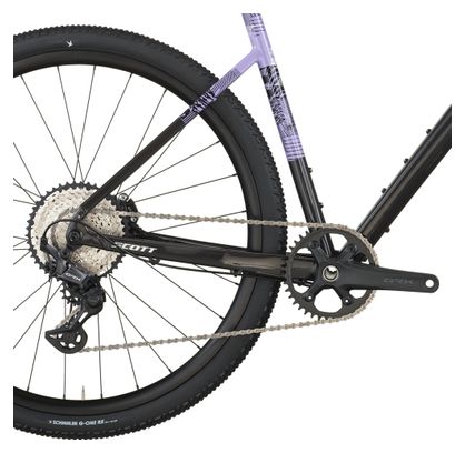 Gravel bike Scott Speedster Gravel 10 Shimano GRX 12V 700 mm Black/Purple