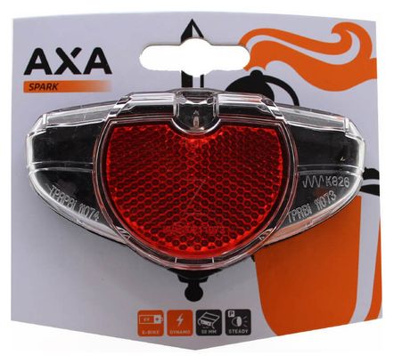 Luz trasera de dinamo estable AXA Spark 50/80mm