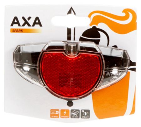 Luz trasera de dinamo estable AXA Spark 50/80mm