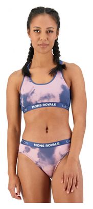Reggiseno sportivo Mons Royale Sierra da donna blu