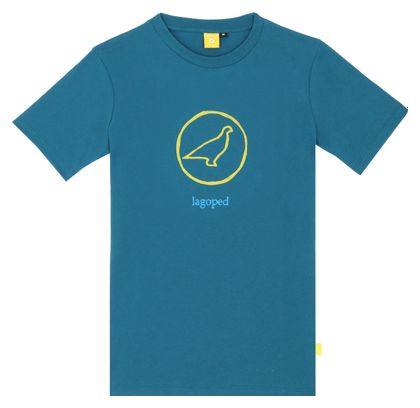 T-Shirt Lagoped Teerec Vogel Blauw