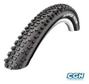 Pneu vtt 26x2.25 tr Schwalbe rapid rob tt noir (57-559)