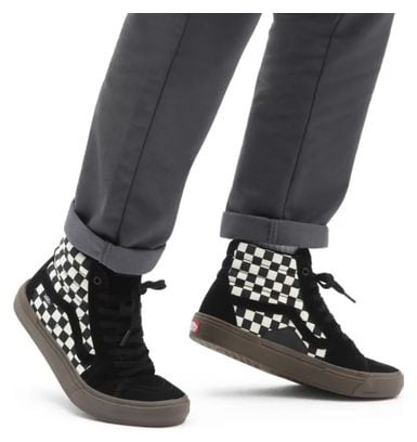 Vans BMX Sk8-Hi Checkerboard Shoes Black/White