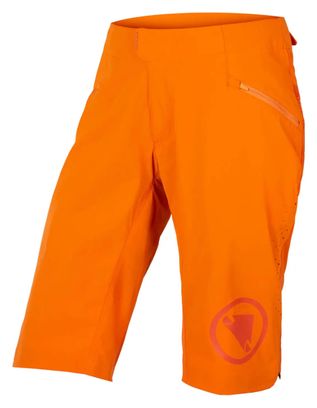 Pantalones cortos Endura SingleTrack Lite Naranja Cosecha para mujer