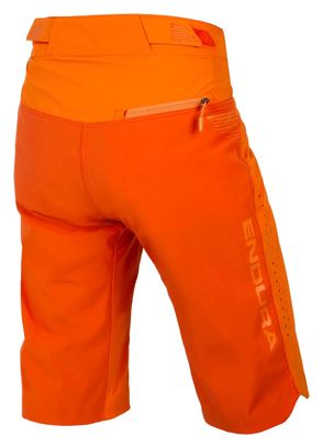 Pantalones cortos Endura SingleTrack Lite Naranja Cosecha para mujer