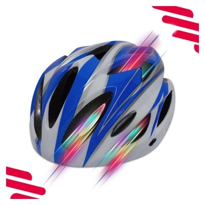 Casque De Vélo - Hommes/Femmes - Blanc/Bleu