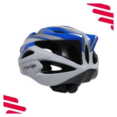 Casque De Vélo - Hommes/Femmes - Blanc/Bleu