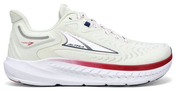 Altra Torin 7 Women's Running Shoes White Blue Red