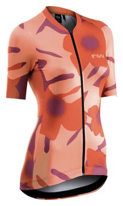 Northwave Blade Orange Women's Short Sleeve Jersey