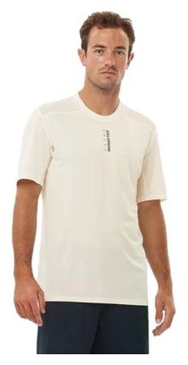 Camiseta de manga corta Salomon S/LAB Ultra Beige para hombre