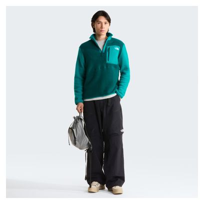Polaire The North Face Yumiori 1/4 Zip Vert Homme