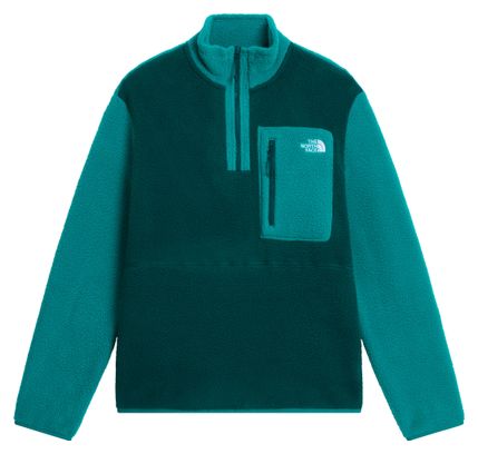 Polaire The North Face Yumiori 1/4 Zip Vert Homme