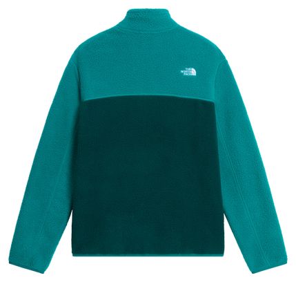 Polaire The North Face Yumiori 1/4 Zip Vert Homme