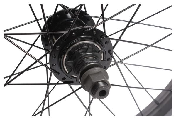 Roue arrière BMX KHE Freecoaster + MVP DD 18 pouces 14 mm S/B