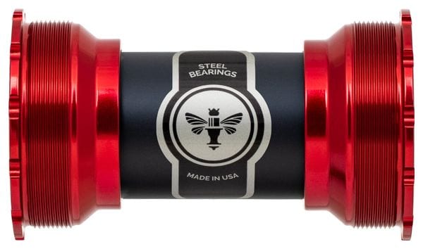 Chris King ThreadFit T47-30i Bottom Bracket Red