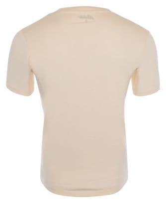 Rubb'r Take it Easy Beige T-shirt met korte mouwen