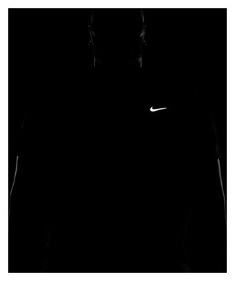 Heren Nike UV Miler Jersey met korte mouwen Zwart
