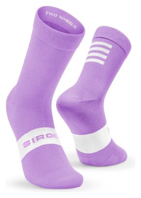 Chaussettes vélo Cyclisme Homme et Femme S1 Lilac Etna Lavande