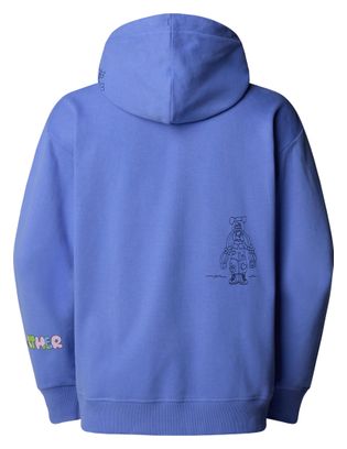 Sweat Femme North Ridge – Bleu – Taille 10 (M) – 1/2 Zip – Polaire Jersey – Excellent état