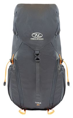 Highlander sac à dos Ivar Sac à dos Acier Gris pour hommes 30 litres - Gris