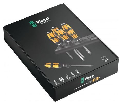 Wera-Jeu de tournevis + Rack-932/6