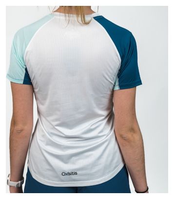 Maglietta a maniche corte Oxsitis X-Train Donna Blu/Bianco