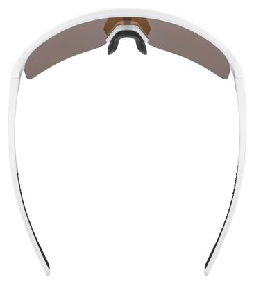 Uvex Ramp Bril Wit/Goud Spiegel