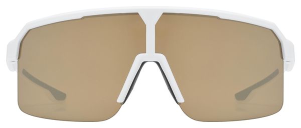 Uvex Ramp Bril Wit/Goud Spiegel
